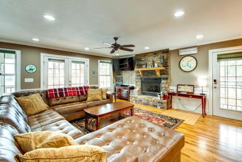 Georgia Home on Lake Sinclair with Private Dock