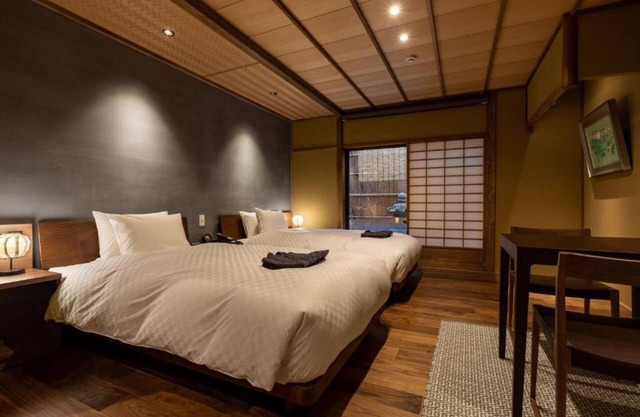 Ginsu JapaneseWestern style superior twin room/Kyoto Kyōto
