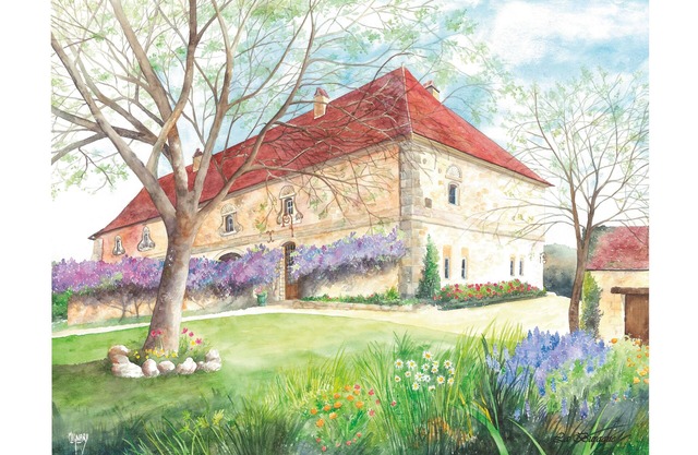 Gite Dordogne, 5 bedrooms, 5 bathrooms for 9 people. Charm and space.