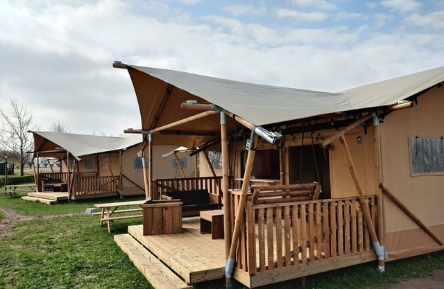 Glamping Tents in Flevoland Near Kuinderbos