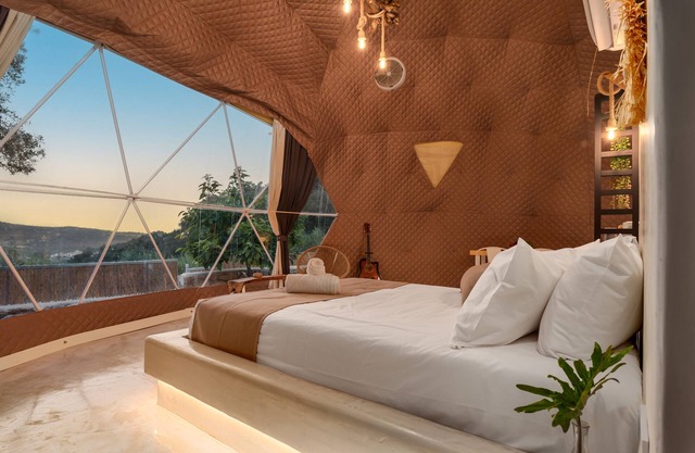 Gogna luxury domes in Crete