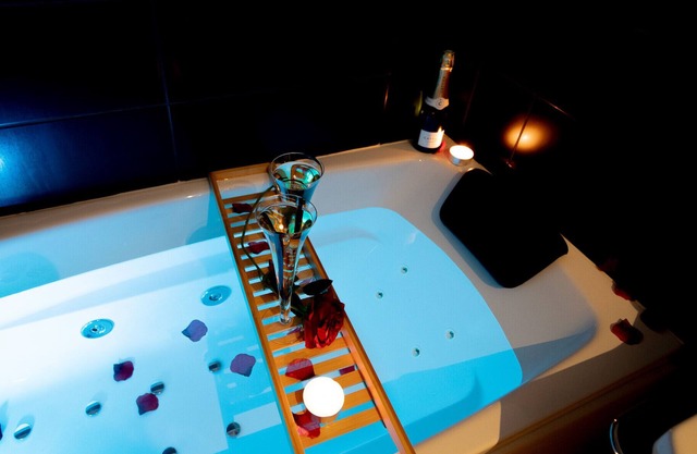 Golden Blue jacuzzi et 2 vélos