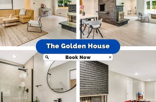 Golden House⭐️5BR/3BA/7️⃣Queen Beds/Mins to DT MPLS