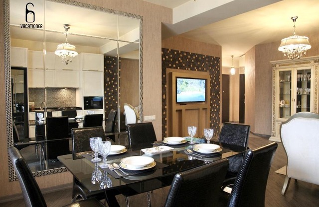 Golden opulent home