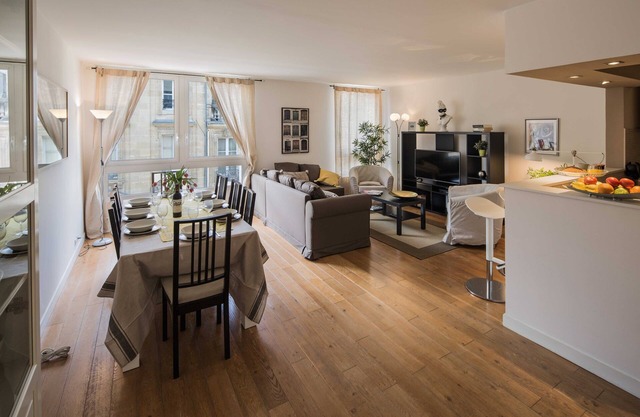 Golden triangle spacious Bordeaux apartment