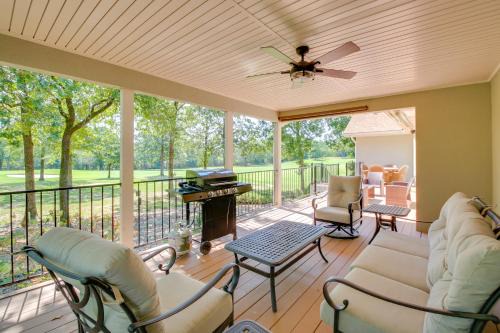 Golf Course View Elegant Hot Springs Village Home
