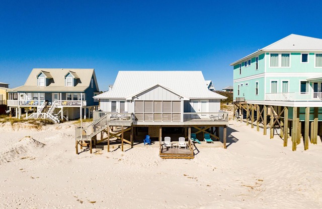 Gorgeous 4 Bdrm Gulf Front home just steps from the Gulf