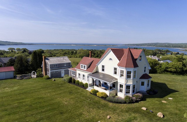 Gracious Landmark Home ~ Fabulous Water Views ~ 2 Private Beaches