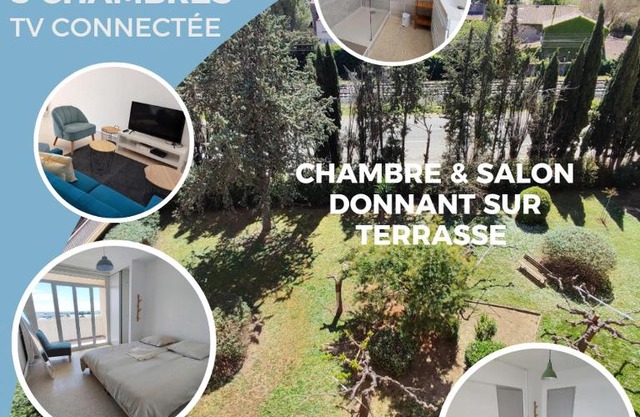 Grand Appartement Ensoleillé avec Parking