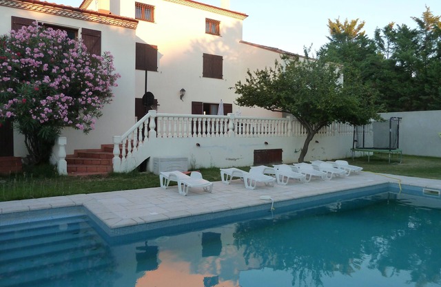 Grande Villa 21 Pers.400 M2.piscine Privee.salle DE Sport.proche Plage.herault