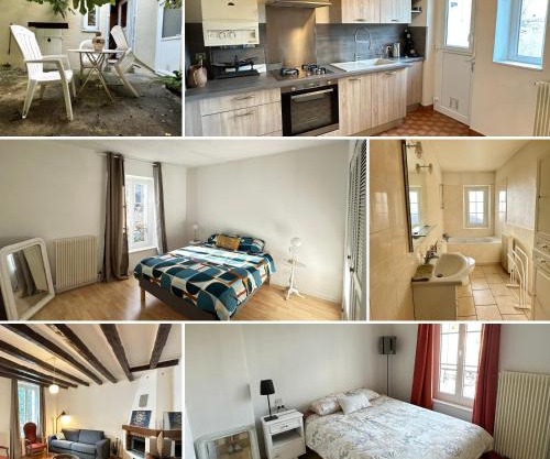 GRANGE TATON-Maison avec jardin-Au calme-Tout à pied-High wifi