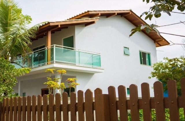 Great and quiet house in Guarda do embaú with AR