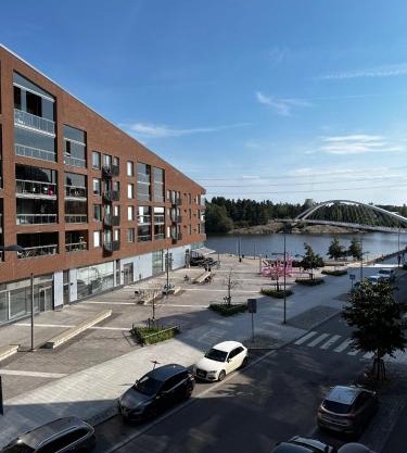 Great two bedrooms apartment with a sea view from the balcony close Helsinki center