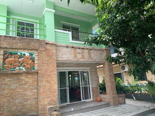 Großes Haus mit Garten, Bangkok