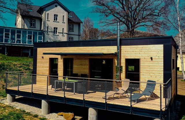 Großzügiges Ferienhaus für bis zu Vier Personen mit Großer Sonnenterrasse