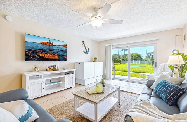 Ground Floor Family Beach Escape – Pool, Patio & Walk to the Pier!