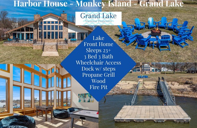 Harbor House Monkey Island, 3bd/3ba, Dock, FirePit