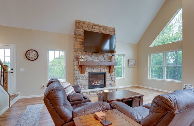 Hazle Township Vacation Rental w/ Patio, Fire Pit!