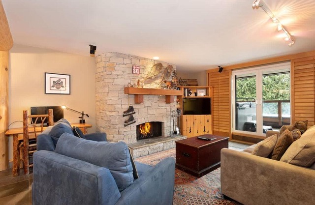 Hearthstone Lodge 3 | Central Whistler Village Condo with Sauna & Hot Tub