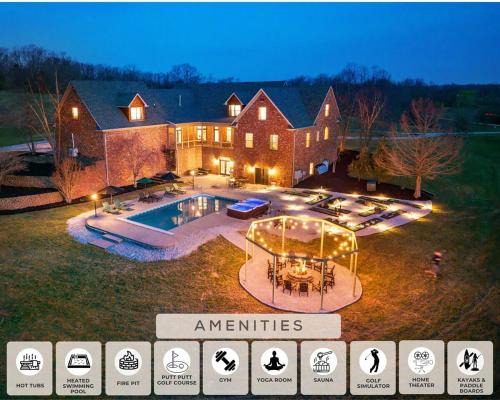 Heated Pool, Hot Tub, Mini Golf, Theater-Sleeps 28