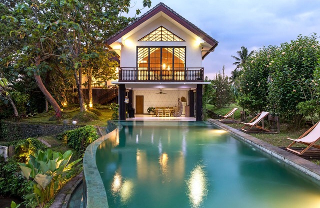 Heavenly 5-bedroom family villa in tranquil area of Ubud