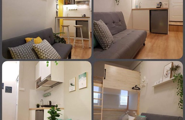 HERITAGE Loft Studio @ Town (washer & kitchen)