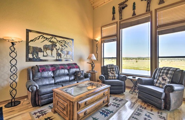 Hike and Fish Pagosa Springs Townhome with View!