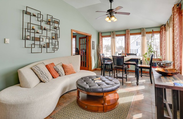 Historic Eau Claire Home w/ Porch + Sunroom!