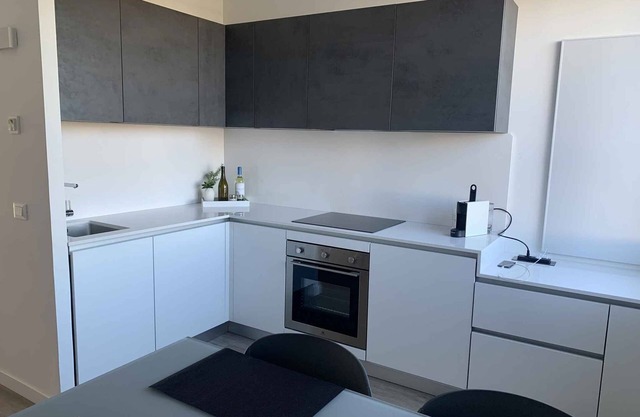 Holiday home with air conditioning and satellite TV