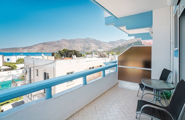 Holiday Home 'Olympus Tilos Apt Twin B1' with Sea View, Wi-Fi and Air Conditioning