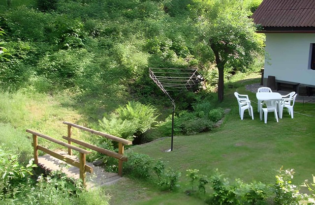 Holiday home with washing machine
