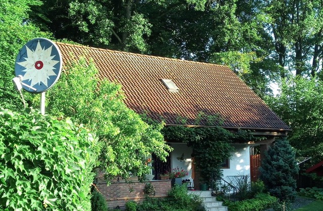 Holiday house with free wifi and lake near the Müritz National Park