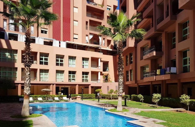 Homerez - Appartement for 4 ppl. with shared pool and garden at Marrakech