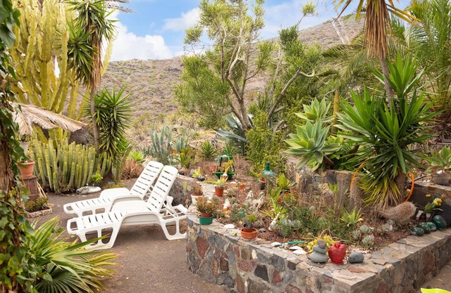 Homerez - House 3 km away from the beach for 3 ppl. with garden at Vallehermoso