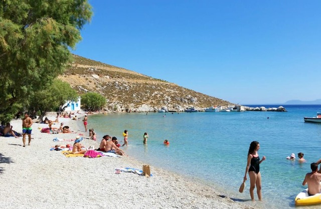 Homerez - House 350 m away from the beach for 6 ppl. with sea view at Kalymnos