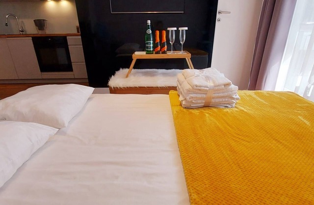 Honey Apartmen with the balcony, swing, garage , invoice