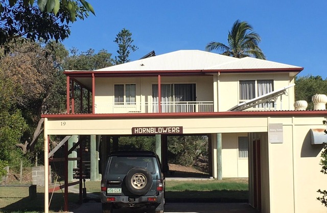 Hornblowers on K’gari Fraser Island. Eurong Second Valley close to Ocean Beach.
