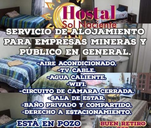 Hostal MIRAMAR En Pleno Centro de Pozo Almonte