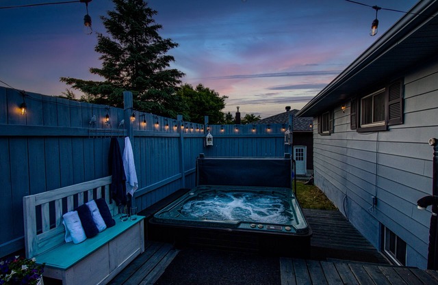 Hot Tub Haven w/King Bed + More