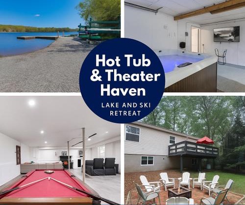 Hot Tub & Theater Haven-lake And Ski Retreat