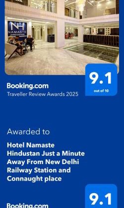 Hotel Namaste Hindustan Just a Minute Away From New Delhi Railway Station and Connaught place