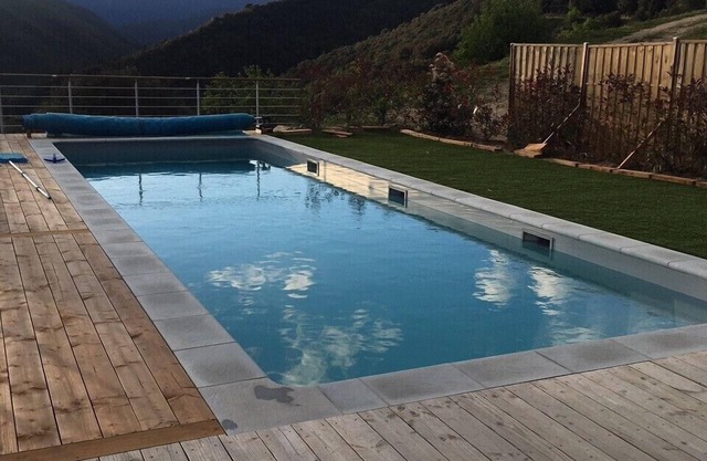 House located in the heart of the Cévennes swimming pool, breathtaking view.