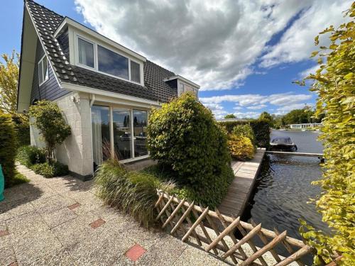 House in Boornzwaag with Private Jetty