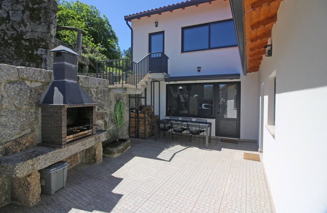 House in Gerês with fireplace