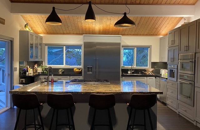House near Kailua beach with ocean view