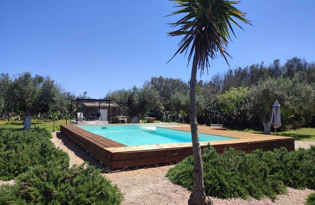 HOUSE WITH GARDEN AND SWIMMING POOL FOR EXCLUSIVE USE IN SALENTO, OTRANTO, LECCE