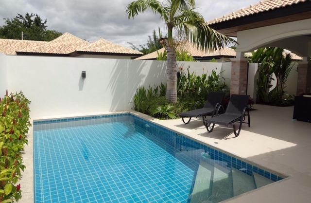 Hua Hin modern pool villa 2 bedrooms 2 bathrooms