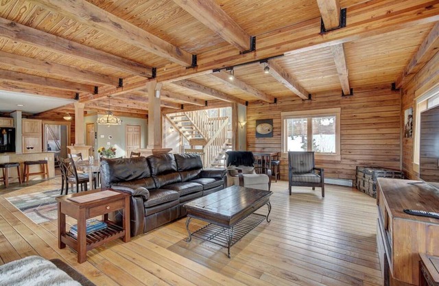 Huge Log Home on Private Land in the Rockies