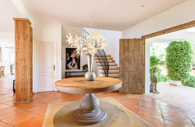 Ibiza Villa close to the beach with sunset views of Es Vedra.