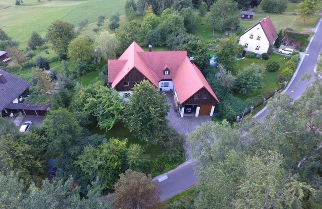 Idyll im Grünen in Bad Alexandersbad mit großer Terrasse und Garten